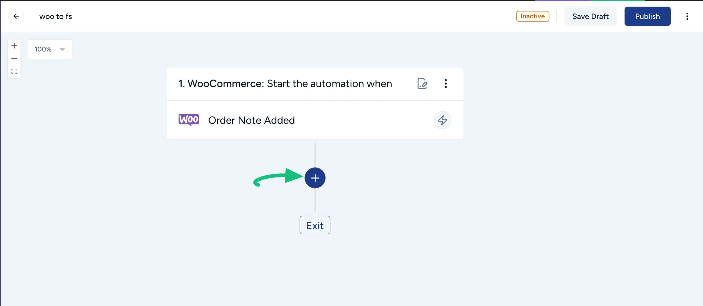 Added WooCommerce Trigger - plus icon - SureTriggers