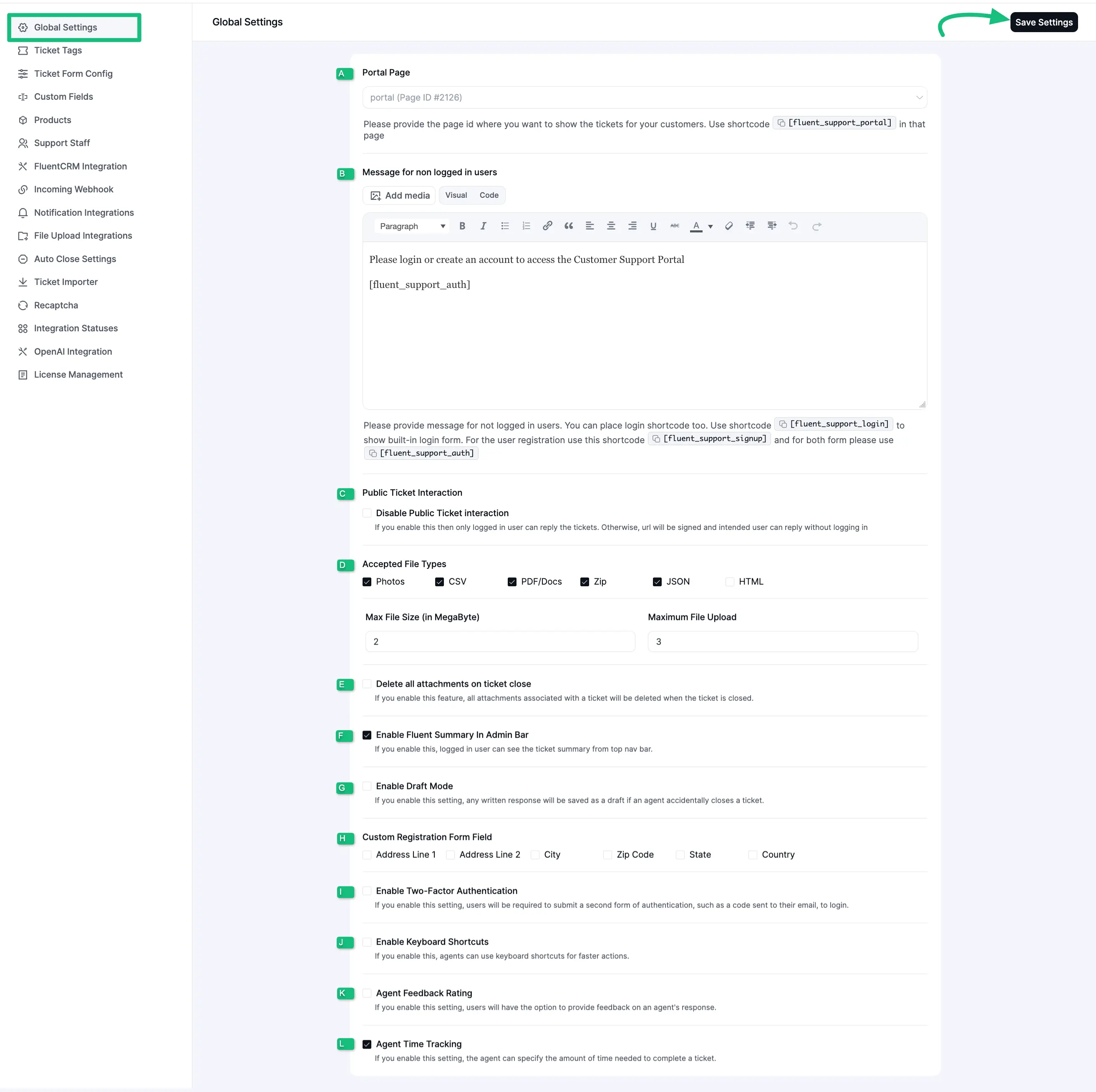 Set up Customer Support Portal