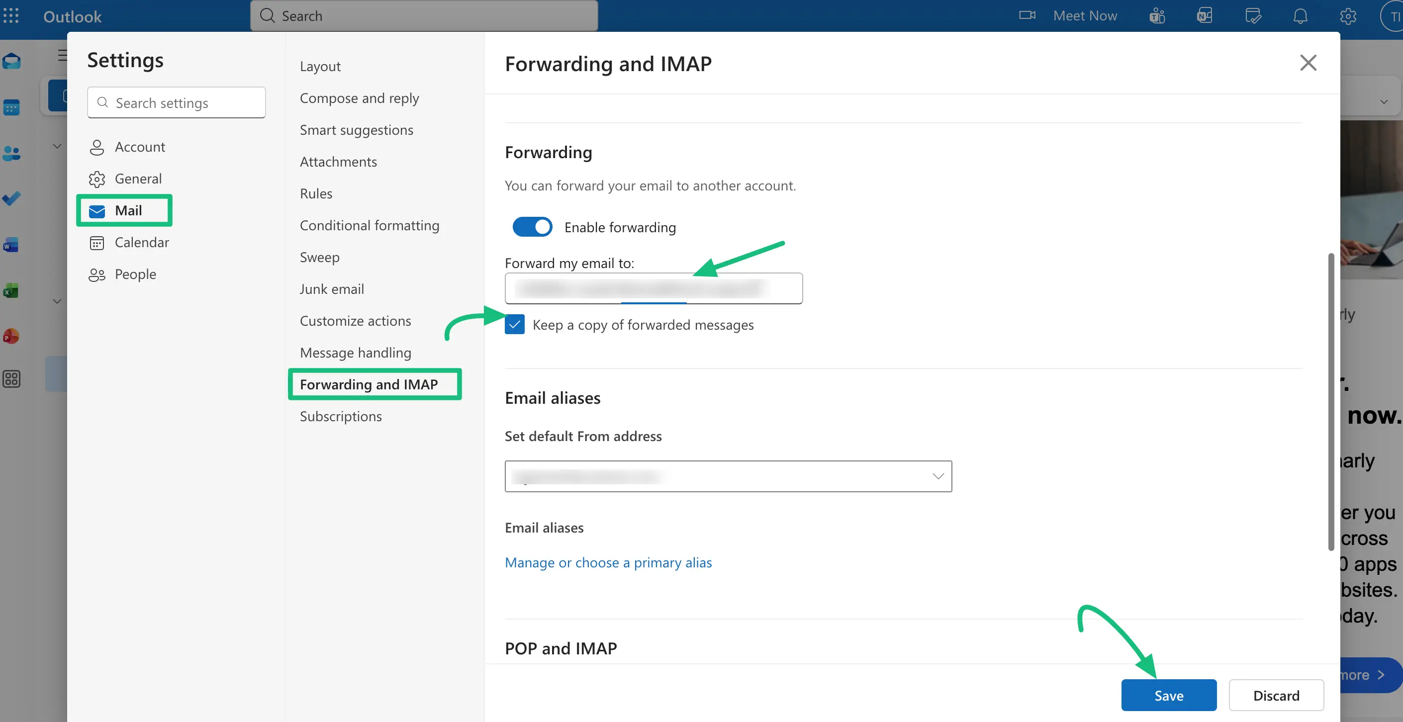 Paste masked email address